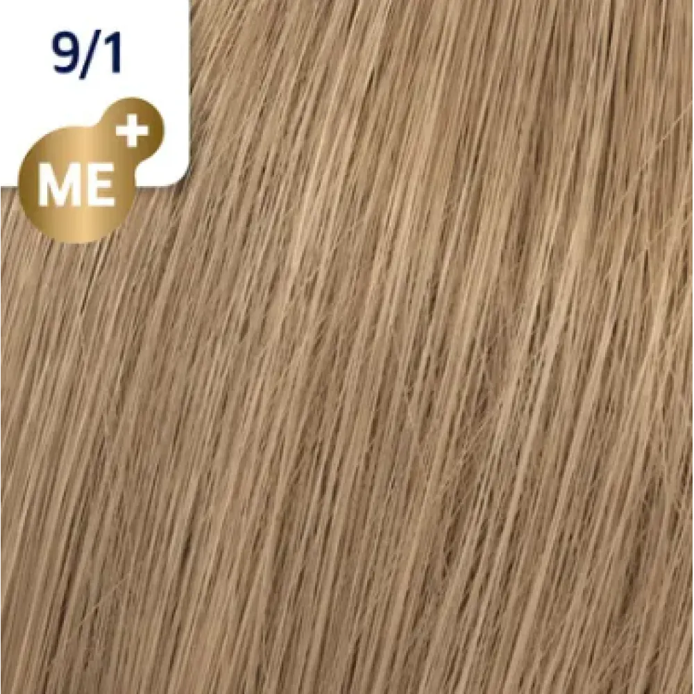 WELLA PROFESSIONALS KOLESTON PERFECT ME+ - Hair colour, 9/1 - VERY LIGHT ASH BLONDE