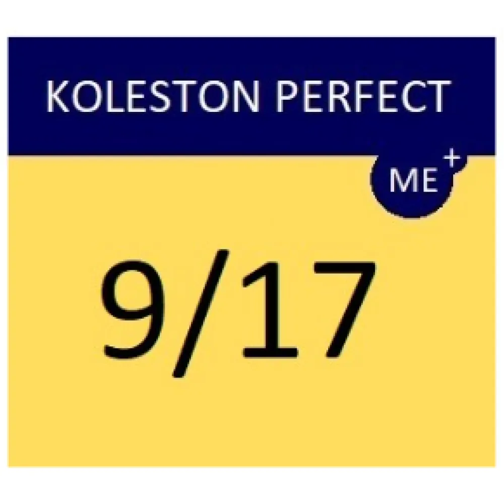 WELLA PROFESSIONALS KOLESTON PERFECT ME+ - Hair colour, 9/17 - VERY LIGHT BLONDE ASH BROWN