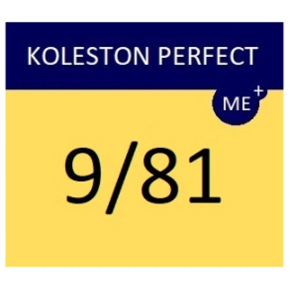 WELLA PROFESSIONALS KOLESTON PERFECT ME+ - Hair colour, 9/81 - VERY LIGHT PEARL ASH BLONDE