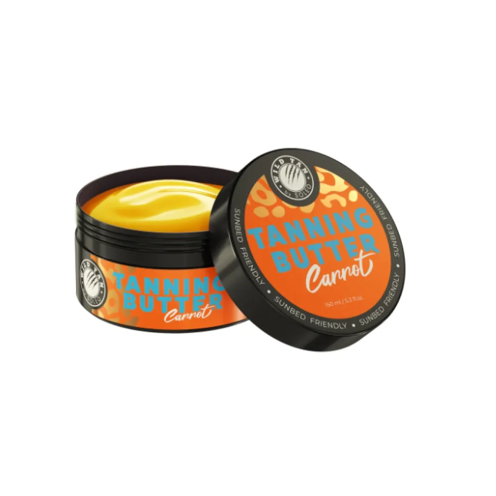 SOLEO Wild Tan Carrot Tanning Butter, 150ml