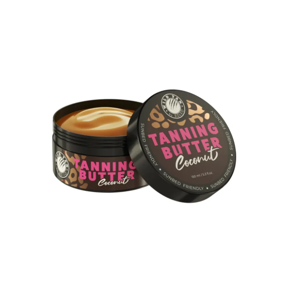 SOLEO Wild Tan Coconut Tanning Butter, 150ml (WILD-25)
