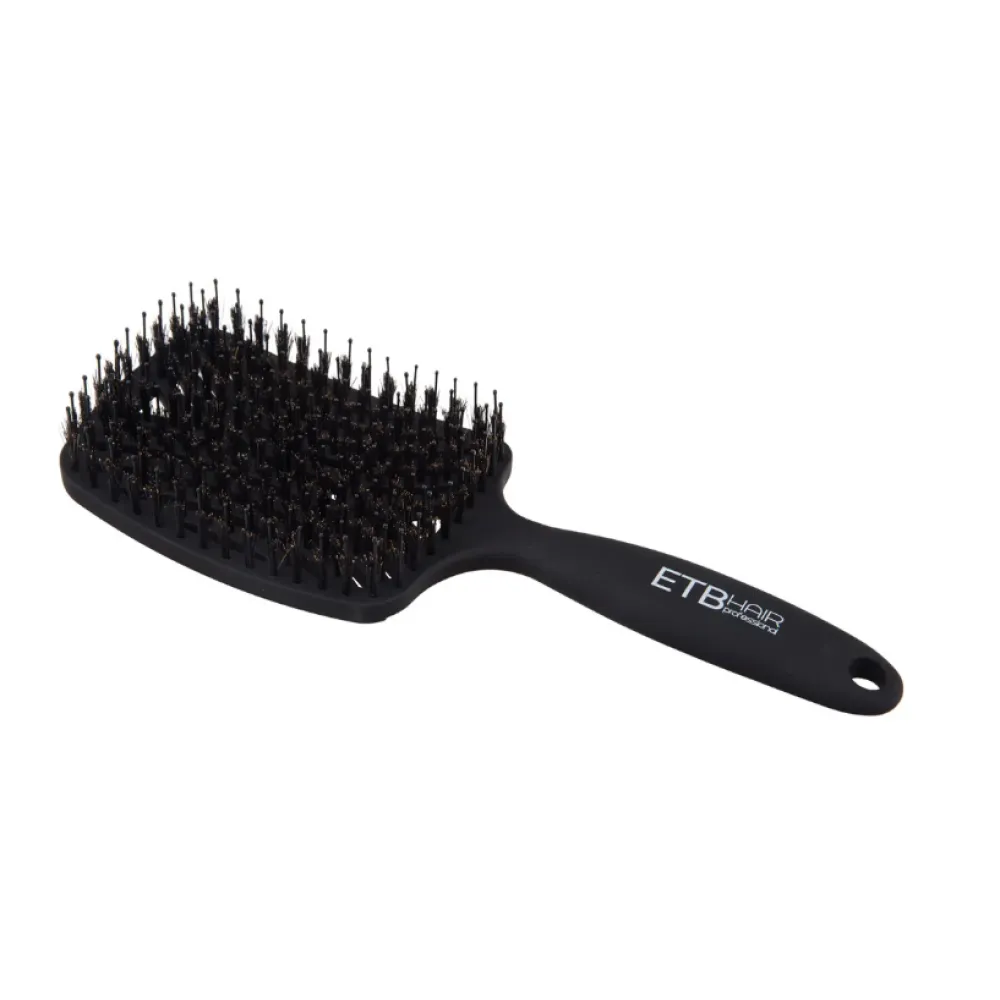 ETB Hair Professional Curved Vented Detangling Brush Large