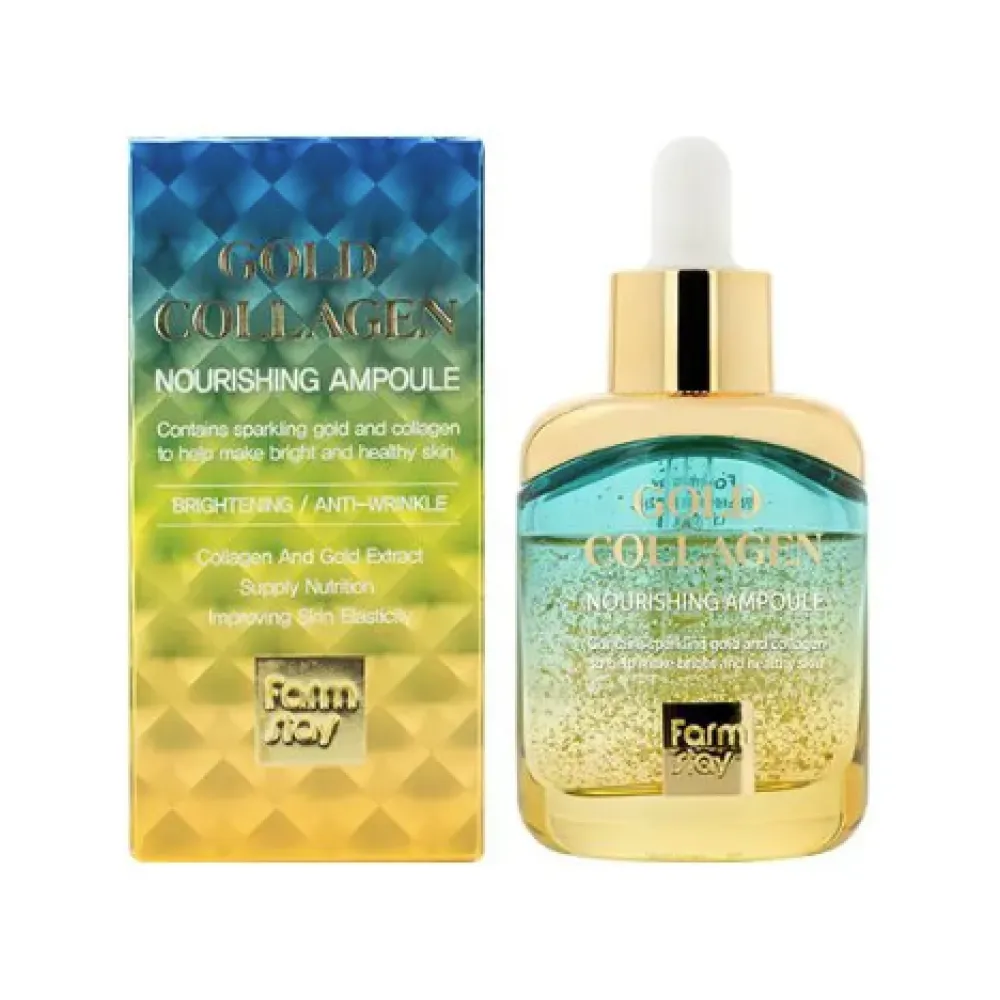 FarmStay Gold Collagen Nourishing Ampoule, 35ml