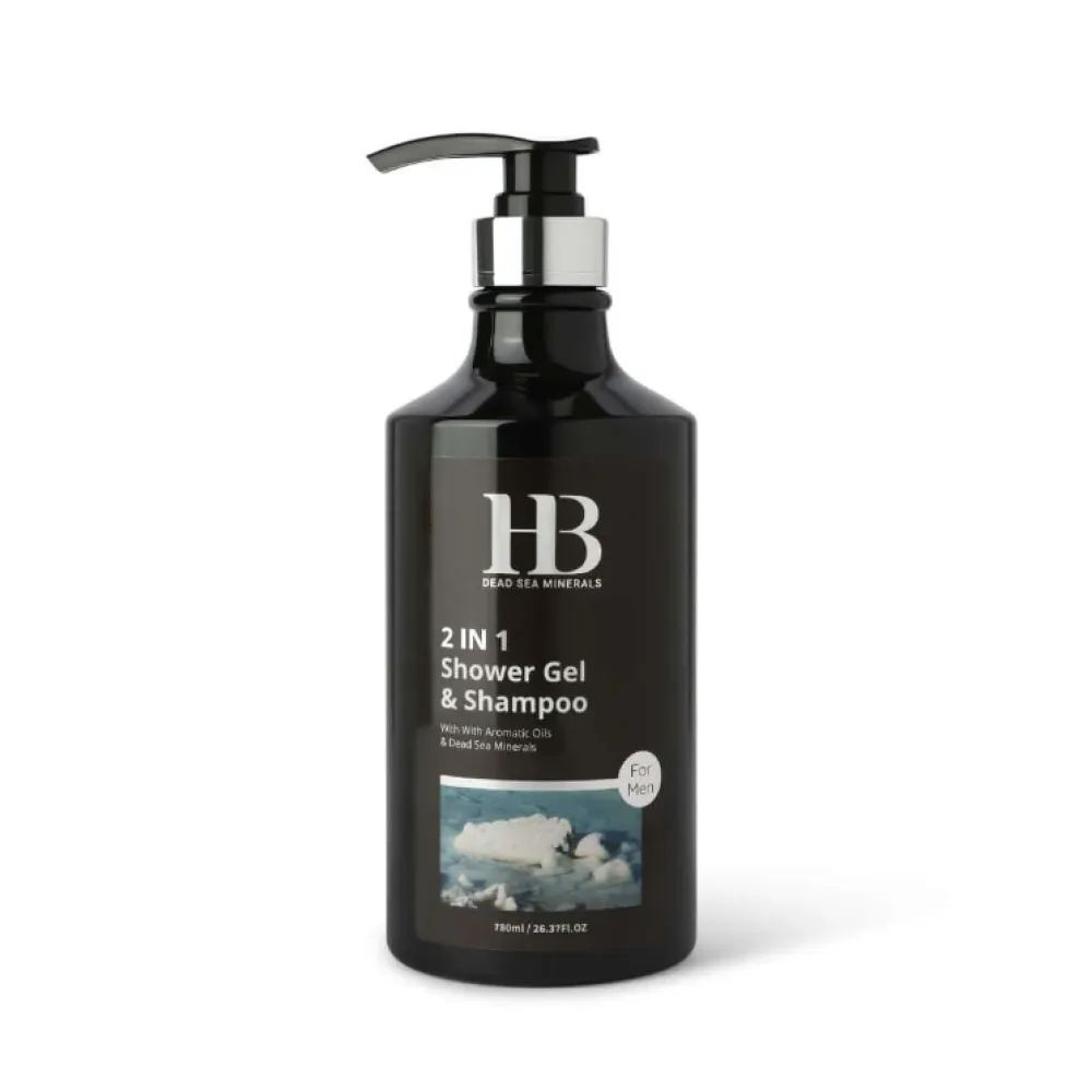HEALTH&BEAUTY Shower Gel & Shampoo For Men, 780ml (H&B00092)