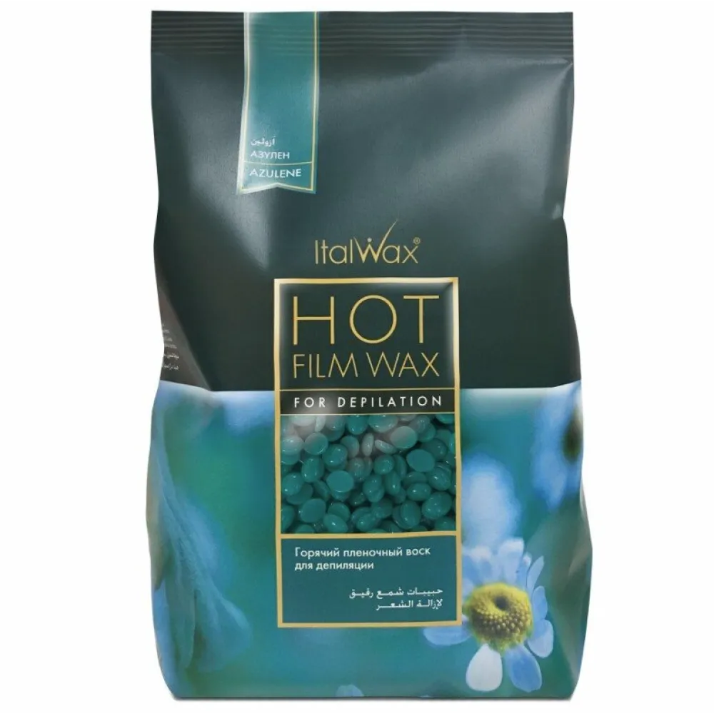 ItalWax Hot Film Wax AZULENE, 1000g (BRL63058)