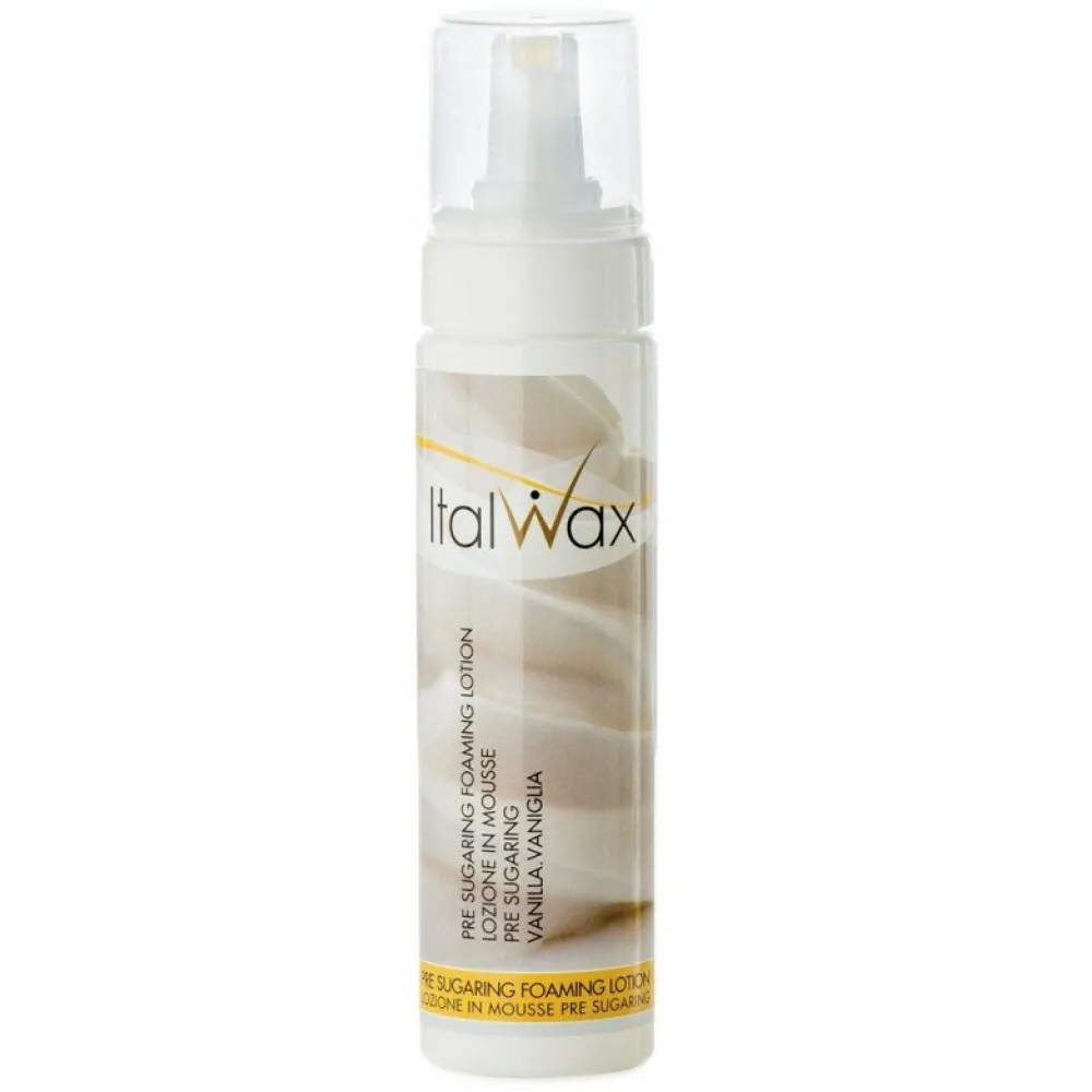 ItalWax Pre Sugaring Foaming Lotion Vanilla (CPSF200)