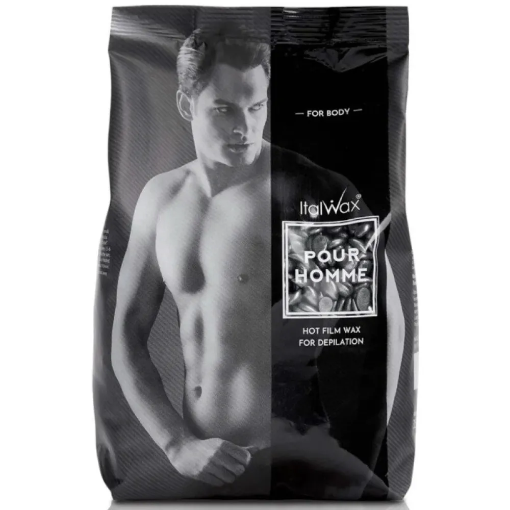 ItalWax Hot Film Wax Pour HOMME, 1000gr.
