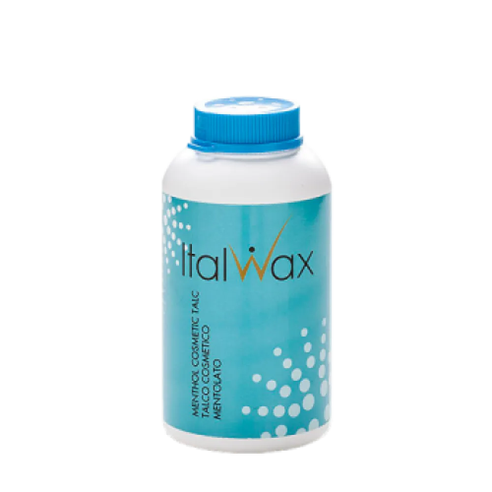 ItalWax Menthol Cosmetic Talc, 150g.