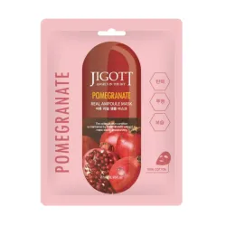 Jigott Pomegranate Real Ampoule Mask, 27ml