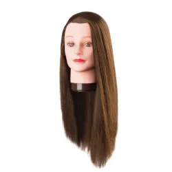 Manekena galva Pia ar 100% proteīna matiem, 60cm