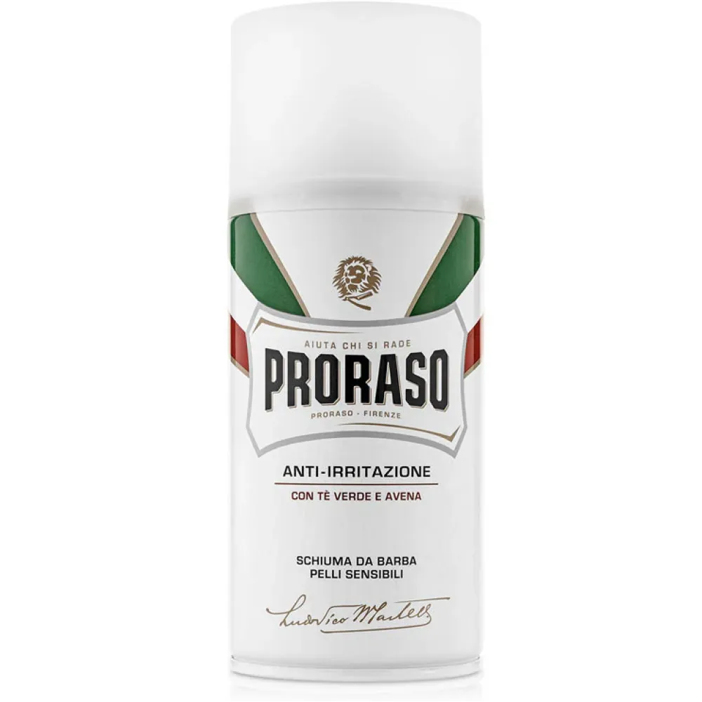 PRORASO Sensitive Shaving Foam Green Tea, 300ml