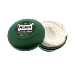 PRORASO Refreshing Shaving Soap With Eucalyptus Oil And Menthol, 150ml
