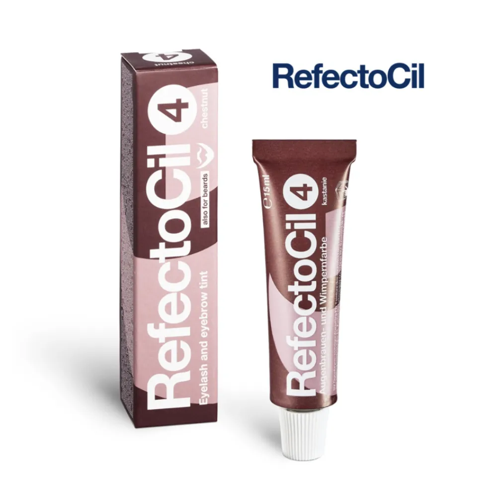 RefectoCil Nr.4 - Eyebrow&eyelash colour CASTAGNE (2529317)