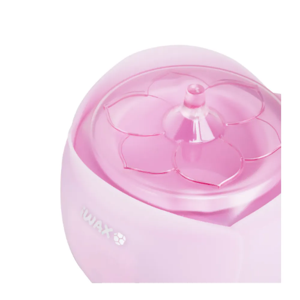 Wax heater iWax Flower 100W, pink